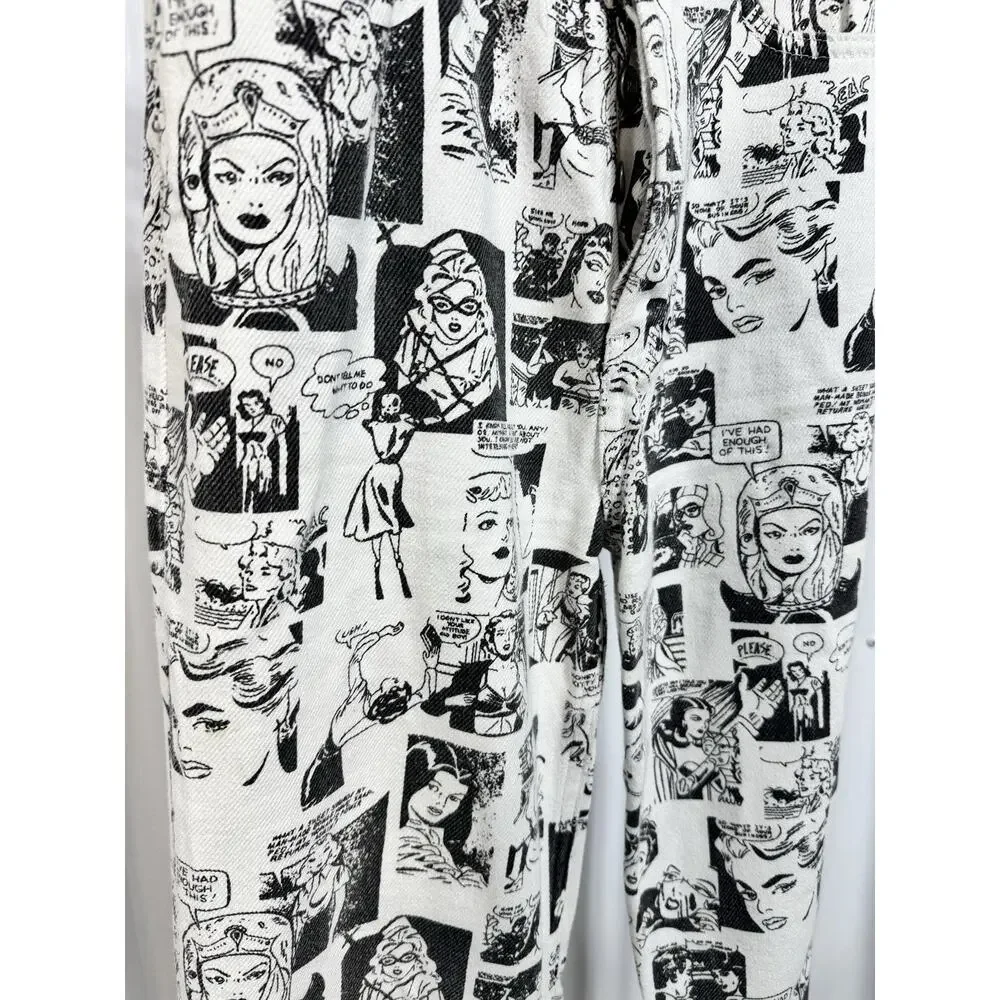 Reformation Comic High Rise Straight Leg Size 23 - Picture 2 of 6